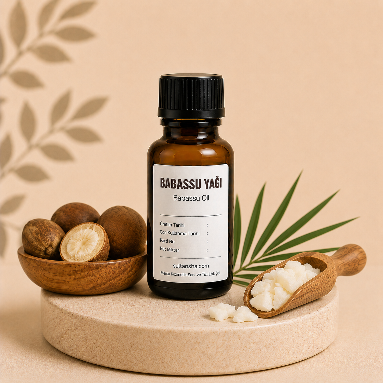 Babassu yağı Babassu Oil saç, cilt, sabun ve kozmetik üretim hammaddesi