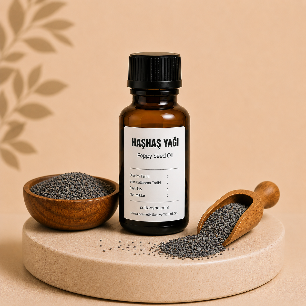 Haşhaş yağı Poppy Seed Oil cilt, saç, krem ve sabun üretimi için bitkisel yağ hammaddesi