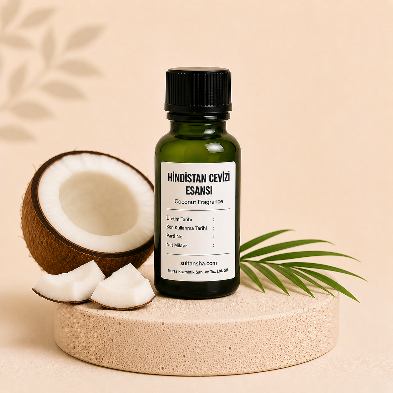 Hindistan Cevizi Esansı - Kozmetik ve Mum Yapımı İçin Premium Esans