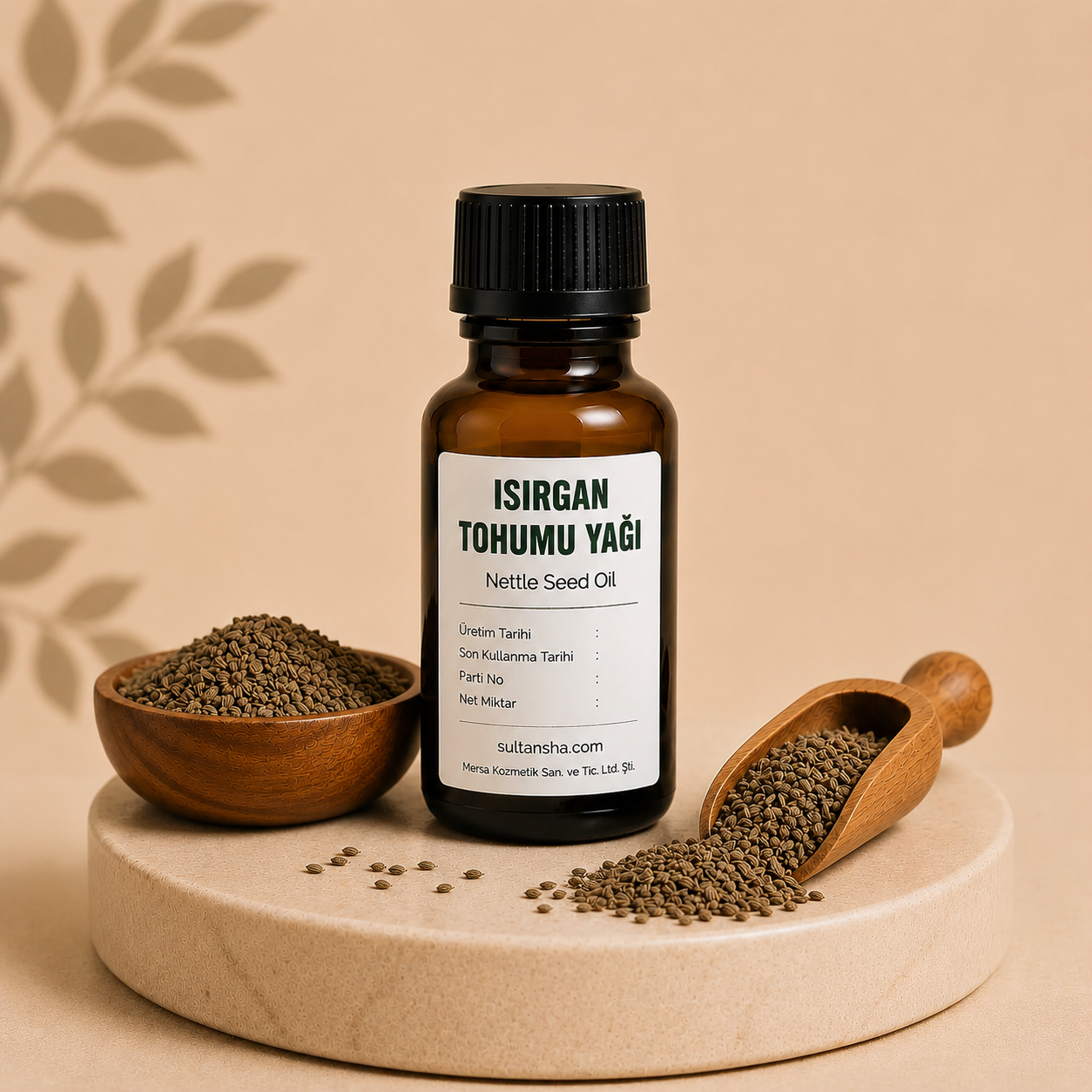 Isırgan tohumu yağı Nettle Seed Oil saç, saç derisi ve cilt bakım kozmetiği hammaddesi