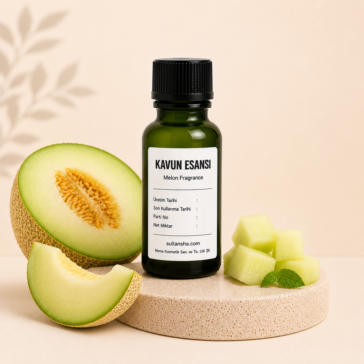 Kavun Esansı - Kozmetik, Mum ve Oda Kokusu Üretimi İçin Premium Esans
