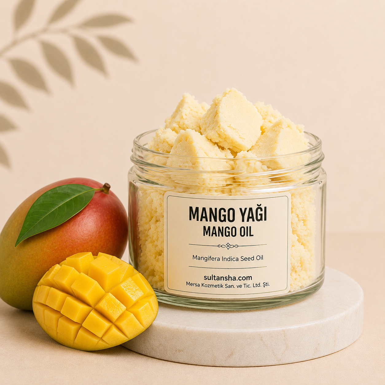 Mango Butter mango yağı kozmetik body butter ve balm üretim hammaddesi