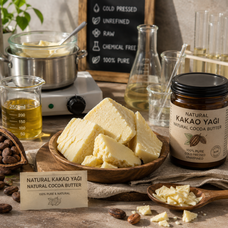 Natural Kakao Yağı Natural Cocoa Butter Sultansha