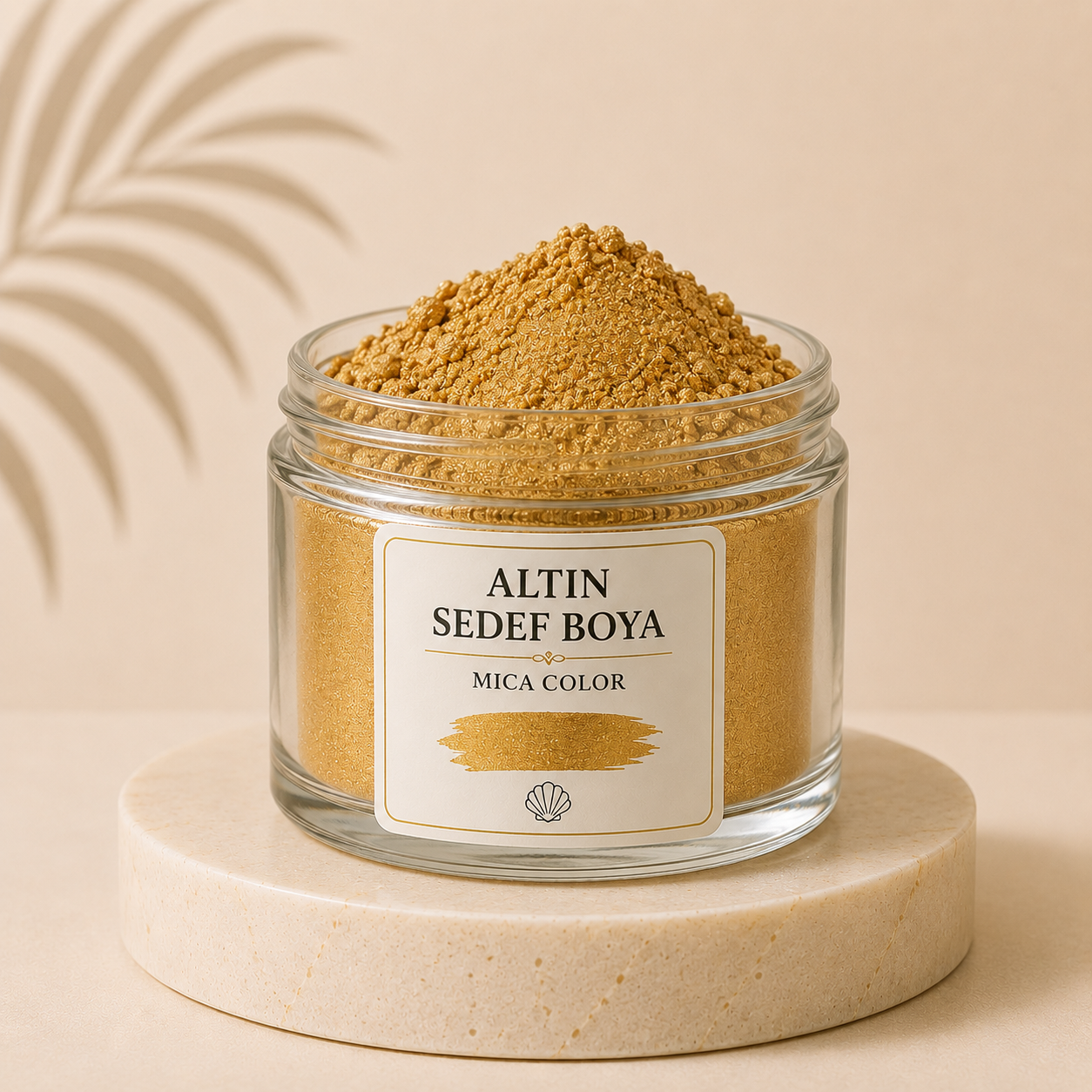 Altın Sedef Boya (Gold Mica Powder) kozmetik renklendirici