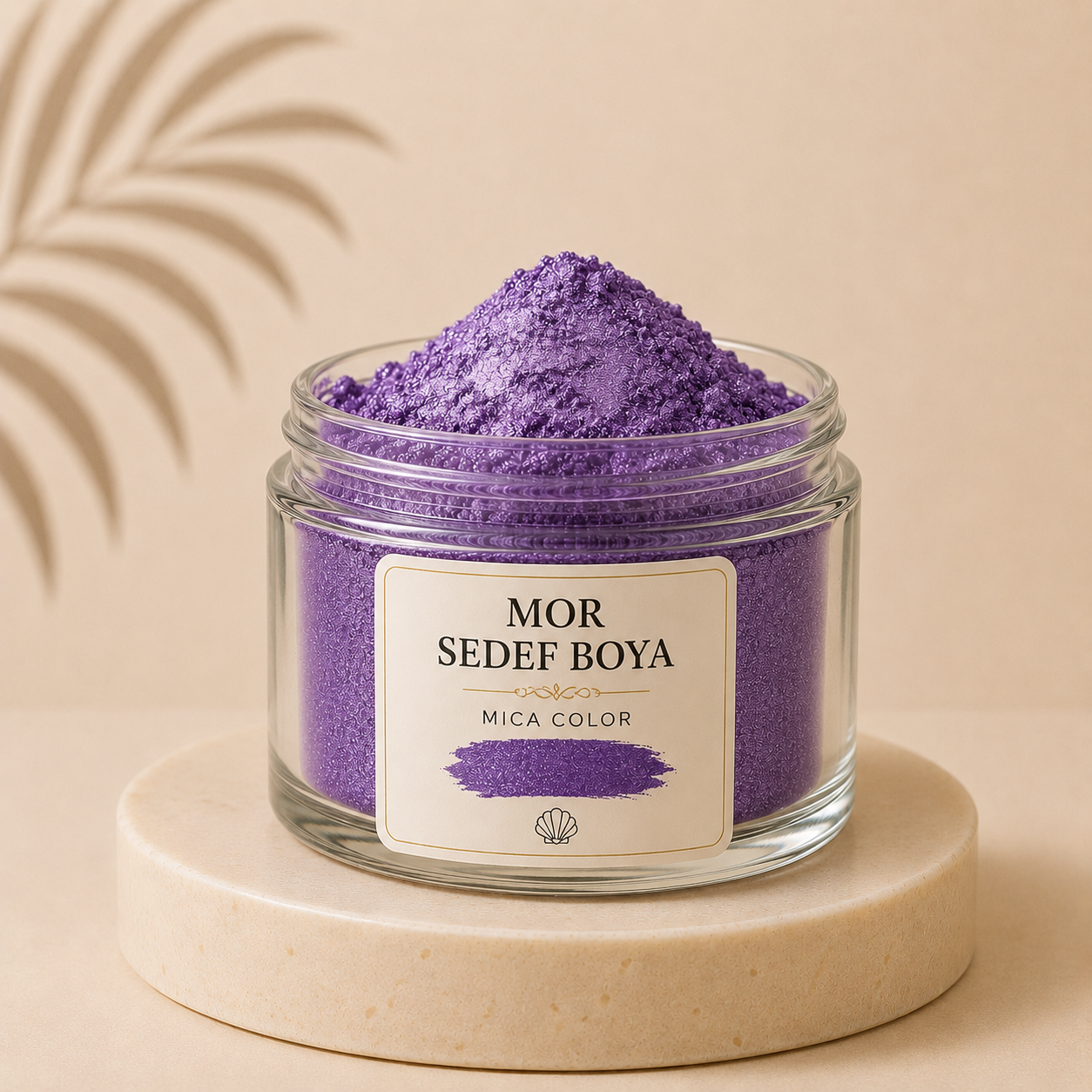 Mor Sedef Boya (Purple Mica Powder) kozmetik renklendirici