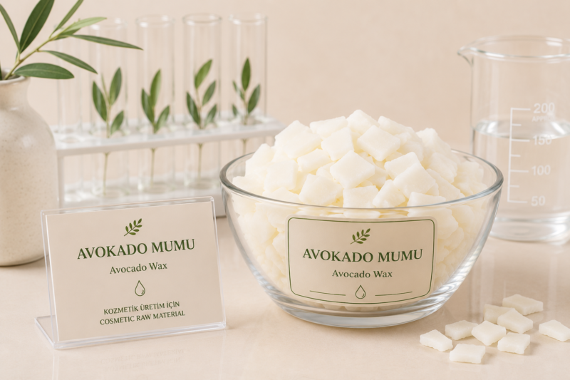 Avokado Mumu Avocado Wax Bitkisel Kozmetik Hammaddesi Sultansha