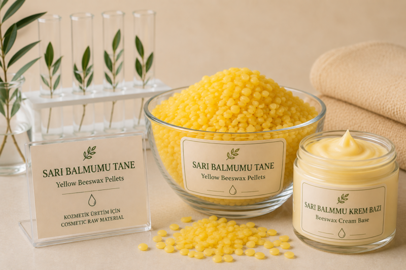 Sarı Balmumu Tane Yellow Beeswax Doğal Mum ve Kozmetik Hammaddesi Sultansha