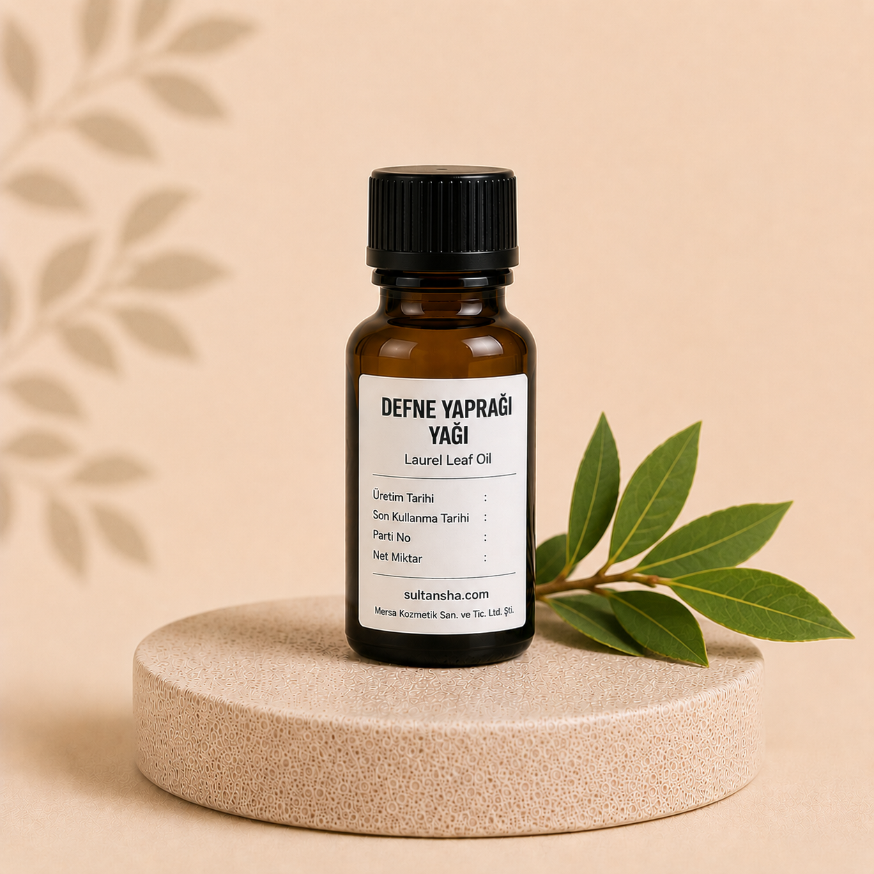 Defne Yaprağı Uçucu Yağı (Laurel Leaf Essential Oil) %100 saf doğal uçucu yağ.