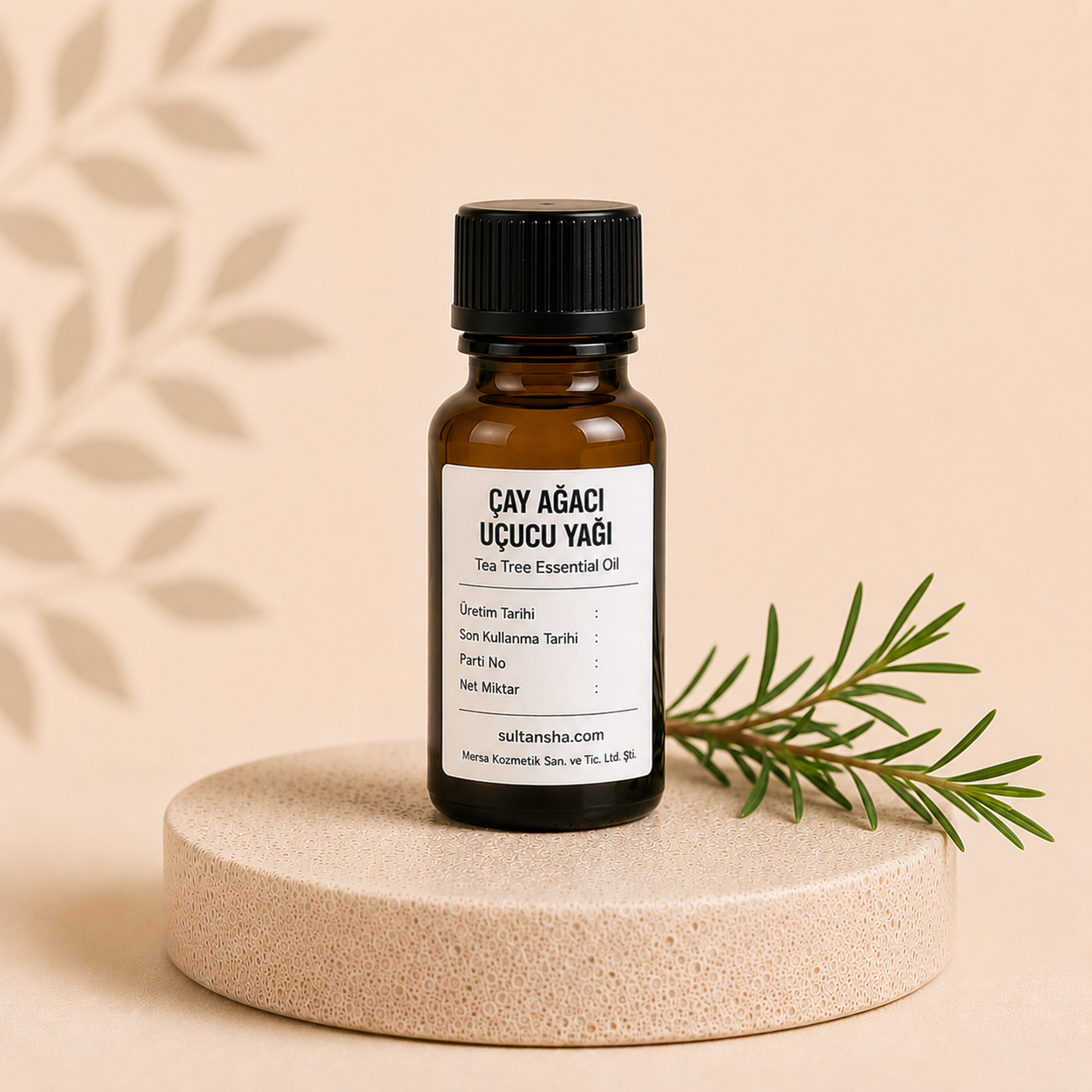 Çay Ağacı Uçucu Yağı (Tea Tree Essential Oil) %100 saf doğal uçucu yağ.