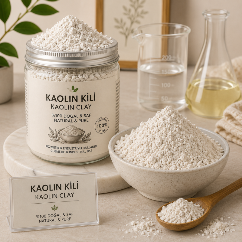 Kaolin Kili Tozu Kaolin Clay Hammaddesi Sultansha