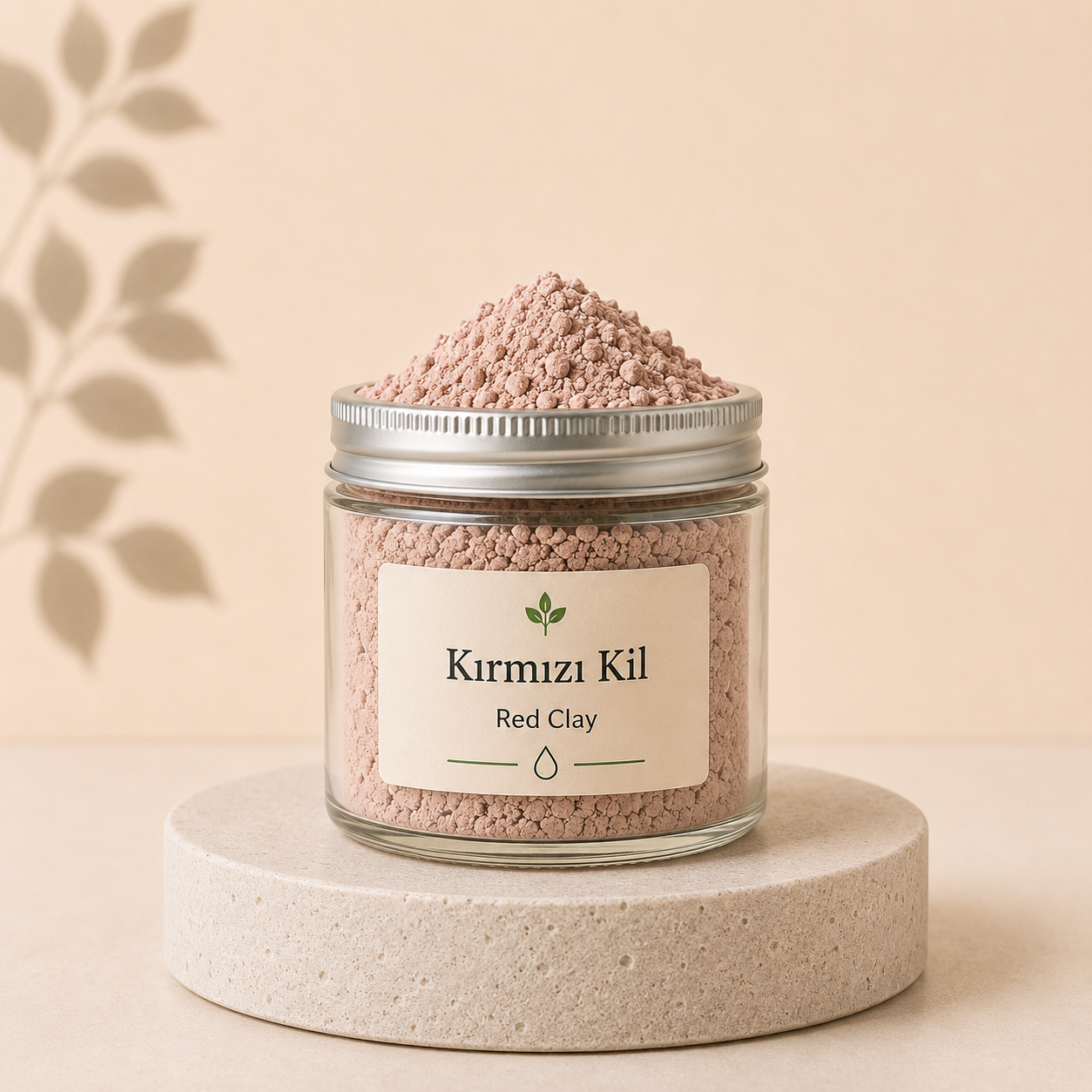 Kırmızı Kil doğal kozmetik ve cilt bakımında kullanılan mineral hammadde.