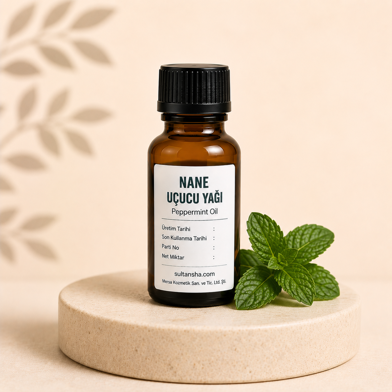 Nane Uçucu Yağı (Peppermint Essential Oil) %100 saf doğal uçucu yağ.