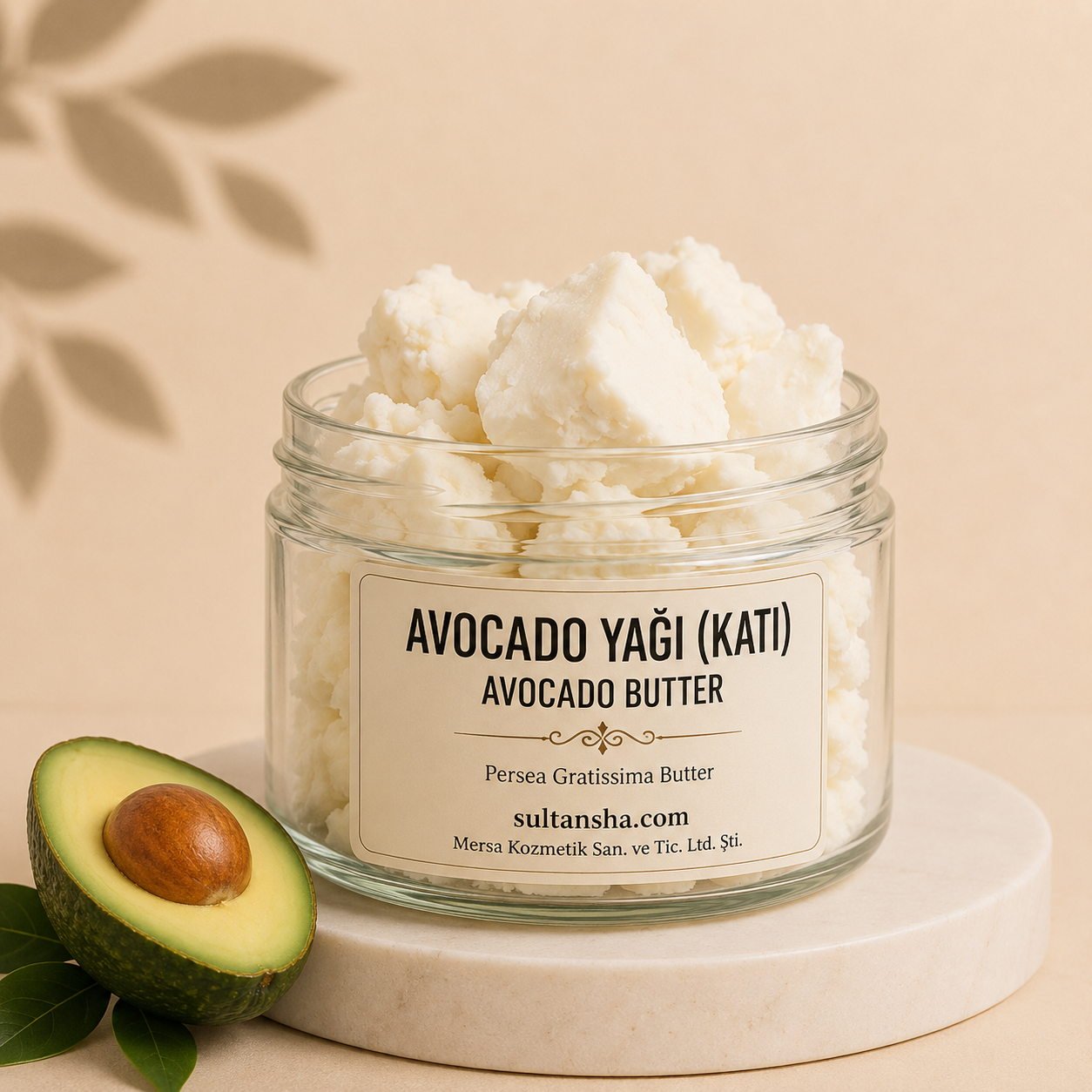 Avocado Yağı Katı Avocado Butter body butter ve kozmetik üretim hammaddesi