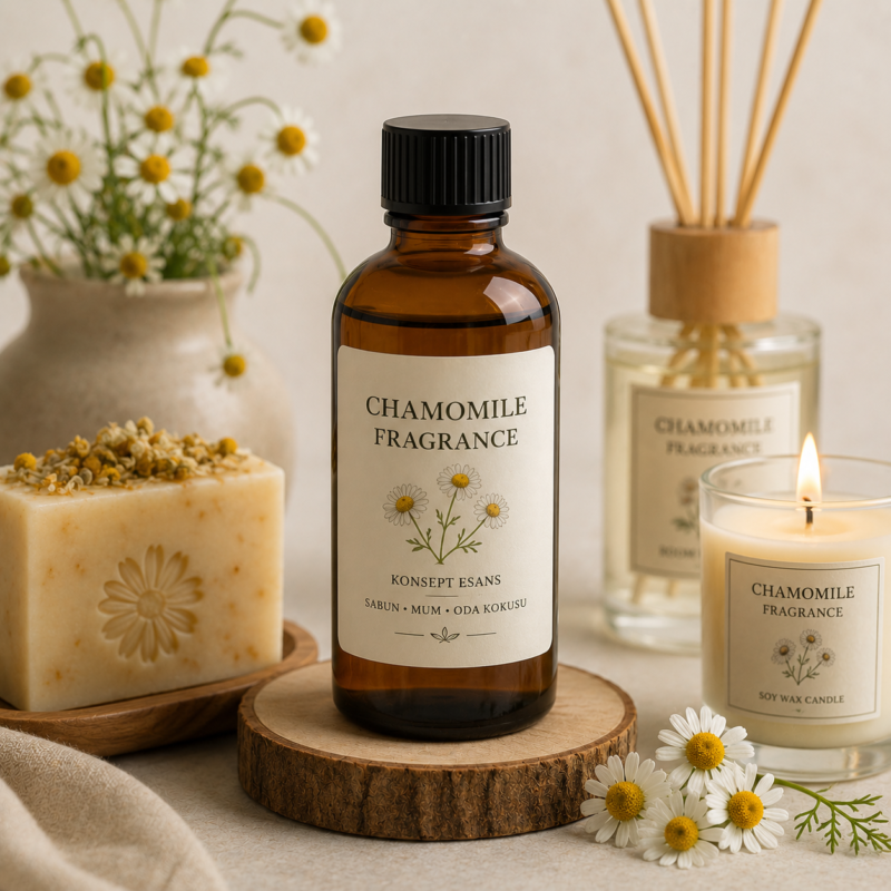 Papatya Esansı Chamomile Fragrance kozmetik sabun ve mum kokusu