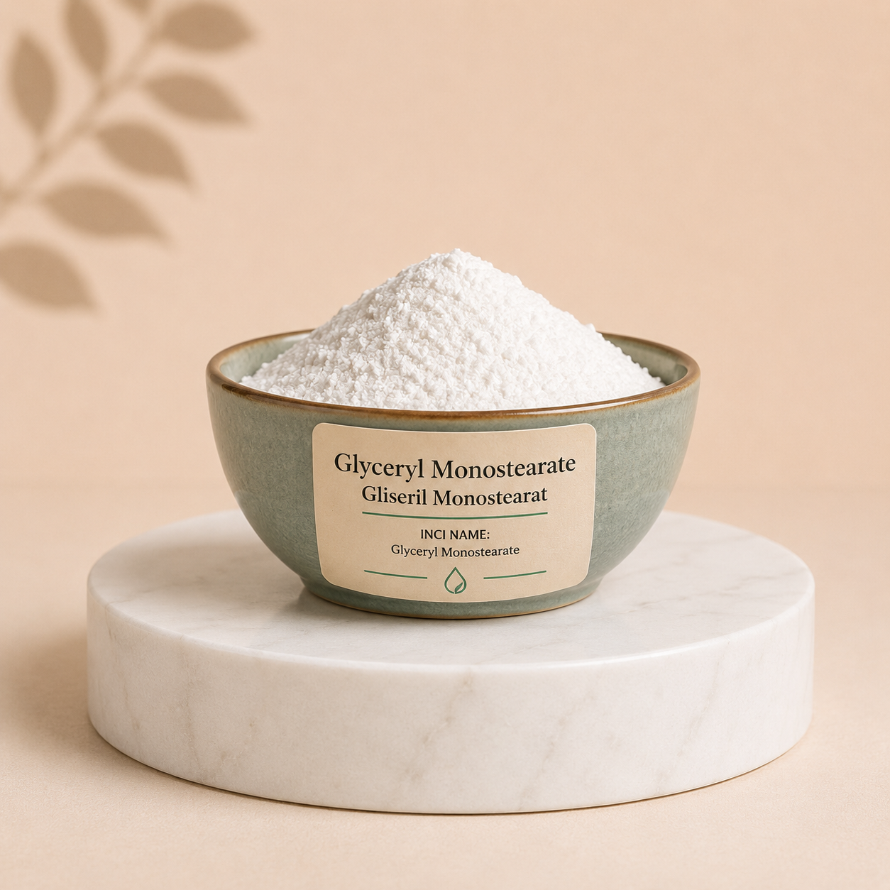 Glyceryl Monostearate GMS emülgatör ve kozmetik üretim hammaddesi