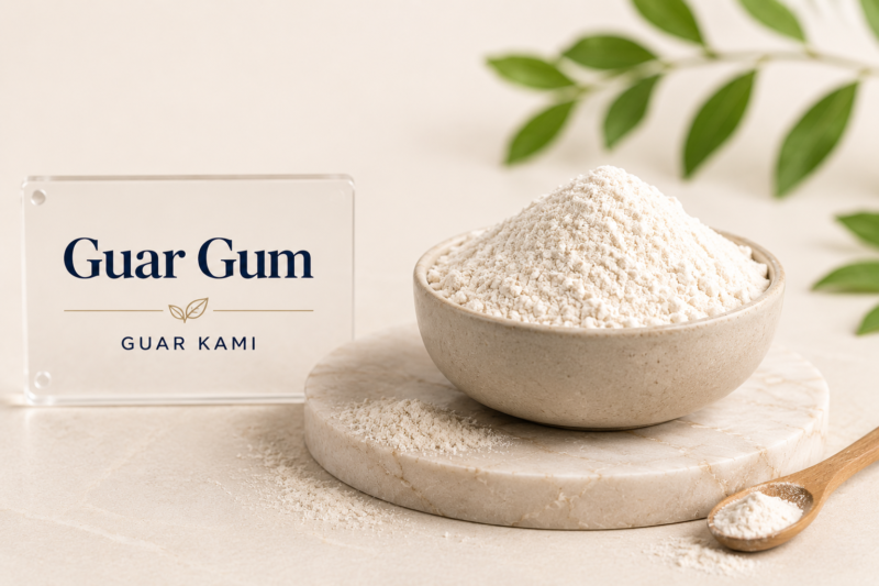 Guar Gum tozu – doğal kıvam artırıcı kozmetik hammaddesi