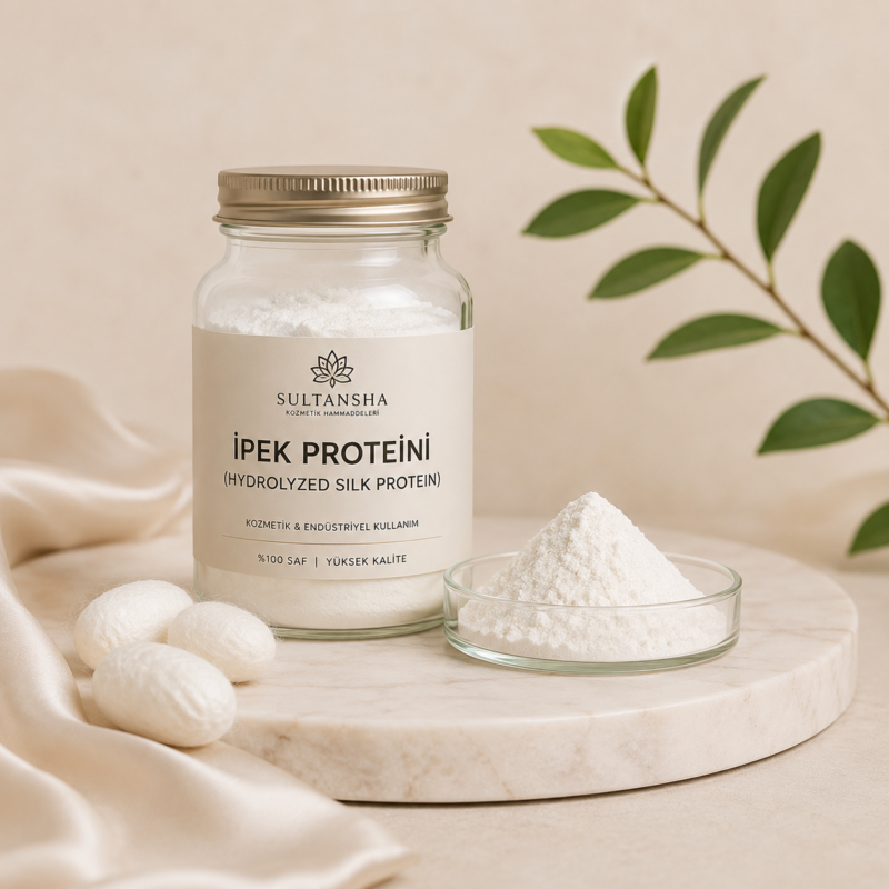 İpek Proteini (Hydrolyzed Silk Protein) Kozmetik Hammaddesi