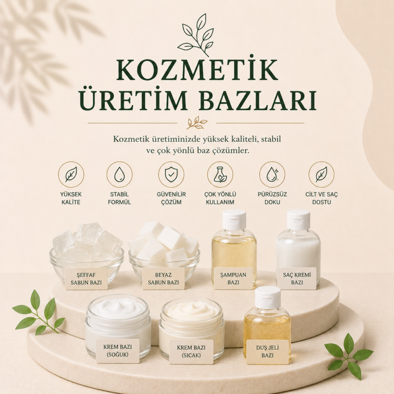 Kozmetik Üretim Bazları