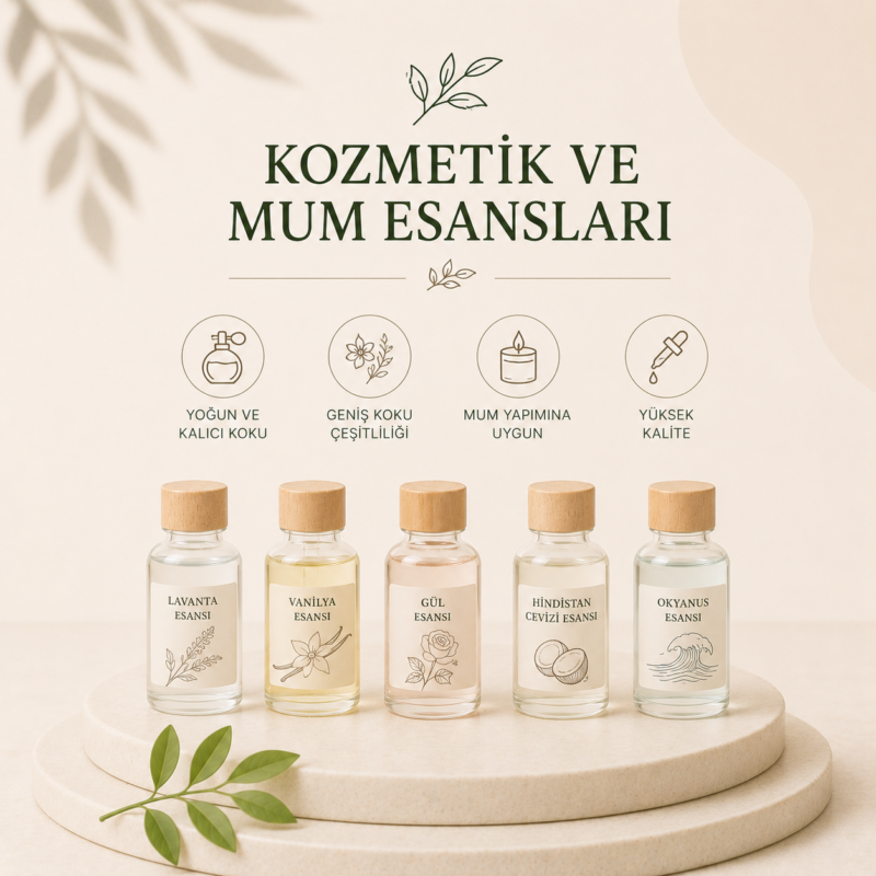 Kozmetik ve Mum Esansları