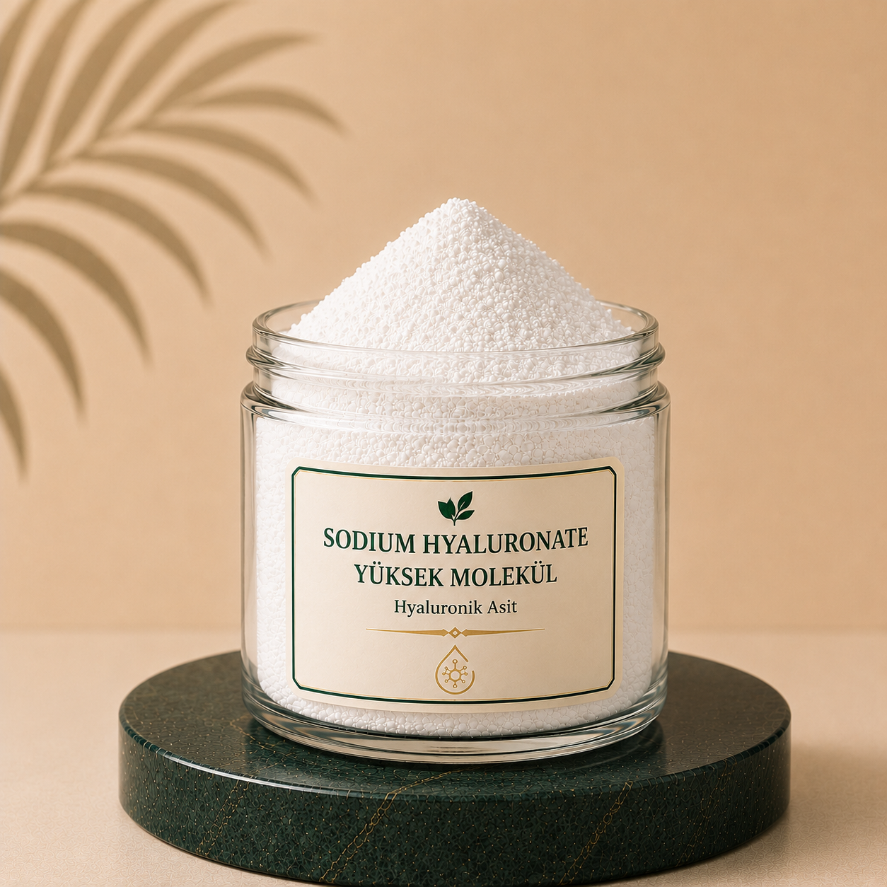Sodium Hyaluronate Yüksek Molekül (Hyaluronik Asit) kozmetik aktif hammaddesi
