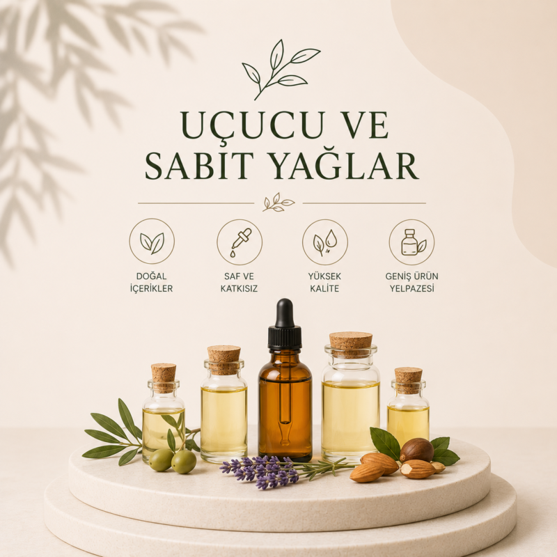 Uçucu ve sabit yağlar